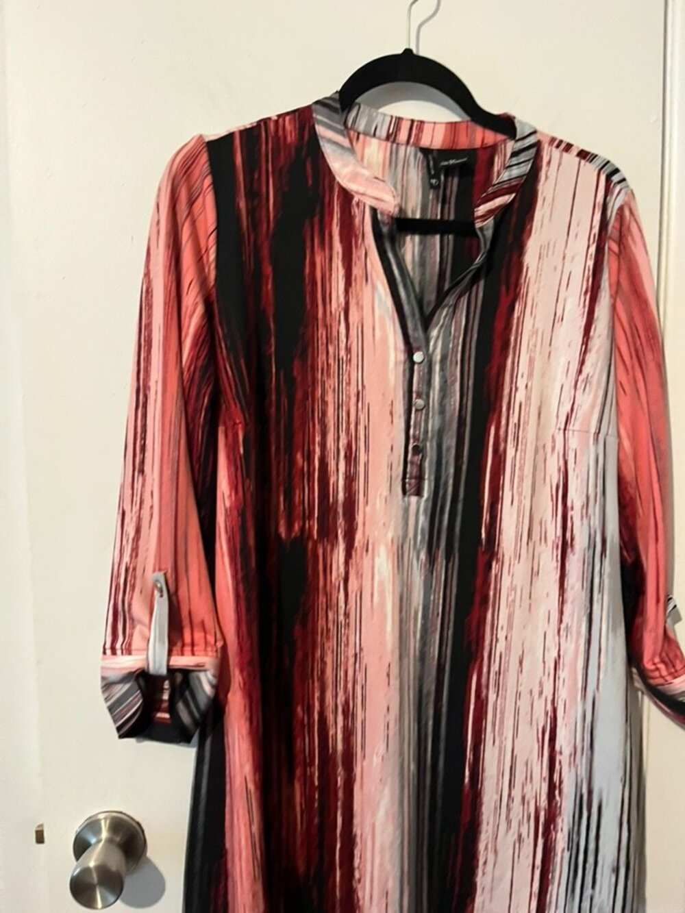 New Directions Tunic Blouse SZ M